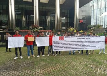 Demo di KPK RI, Lembaga AP2 Sultra Desak Usut Tuntas Dugaan Korupsi di Kabupaten Muna