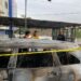 Terdengar Bunyi Ledakan Lalu 1 Unit Mobil Honda Mobilio di Kelurahan Bende Terbakar