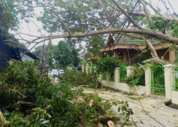 Berikut Lokasi Berpotensi Hujan Ringan, Guntur Hingga Angin kencang di Sultra