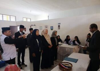Rektor Universitas Karya Persada Muna Lantik 2 Dekan dan 2 Kaprodi Baru Masa Jabatan 2023-2028