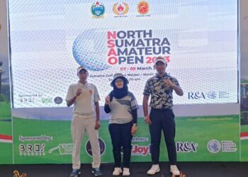 Peserta Berasal dari Berbagai Negara, Dua Atlet Golf Sultra Ikuti Turnamen NSAO 2023 di Sumatera Utara