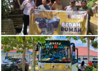 Bakti Sosial Kastor Kota Kendari, Sambangi Panti Asuhan dan Bedah Rumah