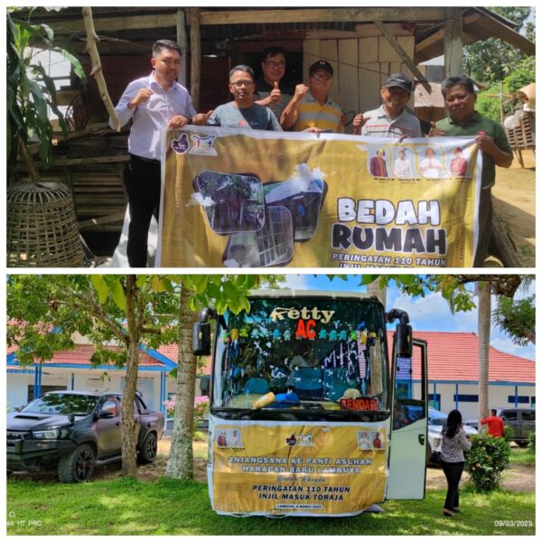 Bakti Sosial Kastor Kota Kendari, Sambangi Panti Asuhan dan Bedah Rumah
