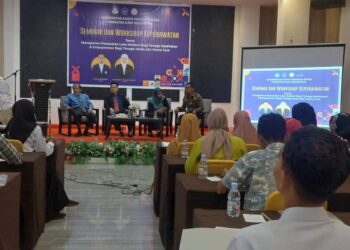 Buka Acara Seminar dan Workshop Keperawatan, Prof Usman Rianse : UKPM Kampusnya orang Indonesia, Bukan Kampusnya orang Muna