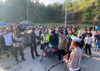 Kedapatan Balap Liar dan Gunakan Knalpot Bogar Puluhan Kendaraan Diamankan Polresta Kendari