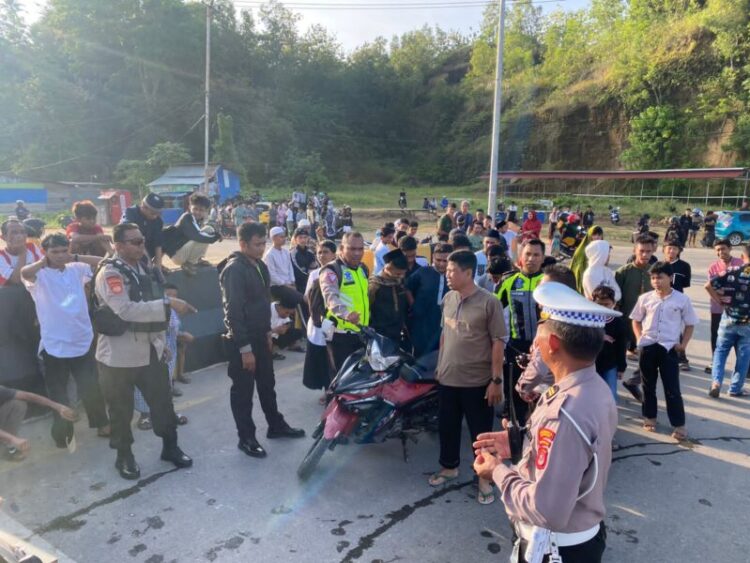 Kedapatan Balap Liar dan Gunakan Knalpot Bogar Puluhan Kendaraan Diamankan Polresta Kendari