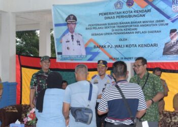 44 Pelaku Usaha Transportasi Angkutan Umum Terverifikasi dapat Bantuan Subsidi BBM dari Pemkot Kendari