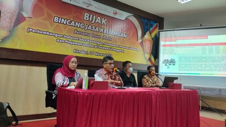 Awal 2023, OJK Sultra Mencatat Industri Jasa Keuangan Semakin Baik dan Tumbuh Positif