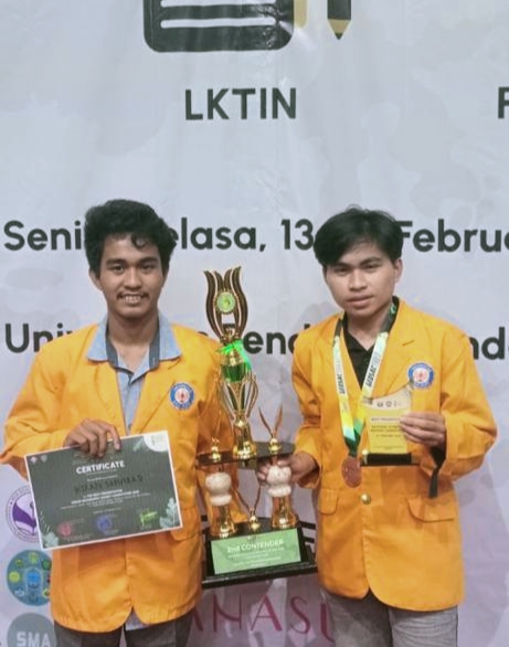 2 Mahasiswa PPV UHO Sukses Harumkan Nama Kampus di Ajang LKTIN ASEAN Geography Smart Competition (Geosac) 2023