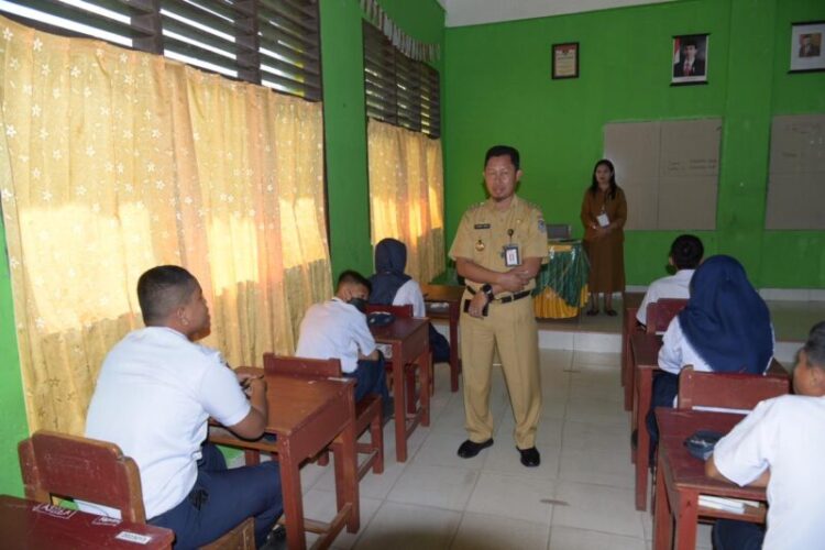 Pj Wali Kota Kendari Lakukan Monitoring Guna Pastikan Pelaksanaan USBD Berjalan Lancar