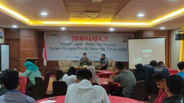 Sosialisasi Pengawasan Partisipatif Pemilu 2024, Bawaslu Kota Kendari Ajak Semua Elemen Terlibat