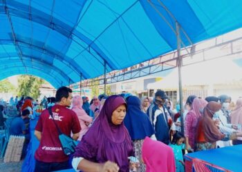 Disperindag Sultra Bersama BI dan Bulog Kembali Gelar Pasar Murah Antisipasi Kenaikan Inflasi