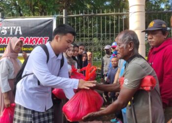 AVISTA, Buka Lapak Sembako Gratis bagi Warga, Bukan jual Sembako Pada Warga
