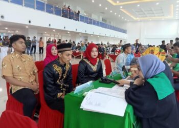 Peringatan HUT Kota Kendari ke-192, 44 Pasangan Pengantin Ikuti Sidang Isbath Nikah Terpadu