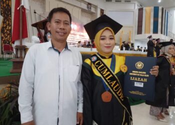 Raih IPK 3,94 Nur Rachmatiya Rosa Zahra Jadi Wisudawan Terbaik Gelombang Kedua UHO Kendari