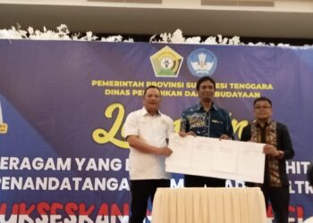 Terus Berkontribusi untuk Daerah, Kadin Sultra Kolaborasi Disdikbud Bangun UMKM