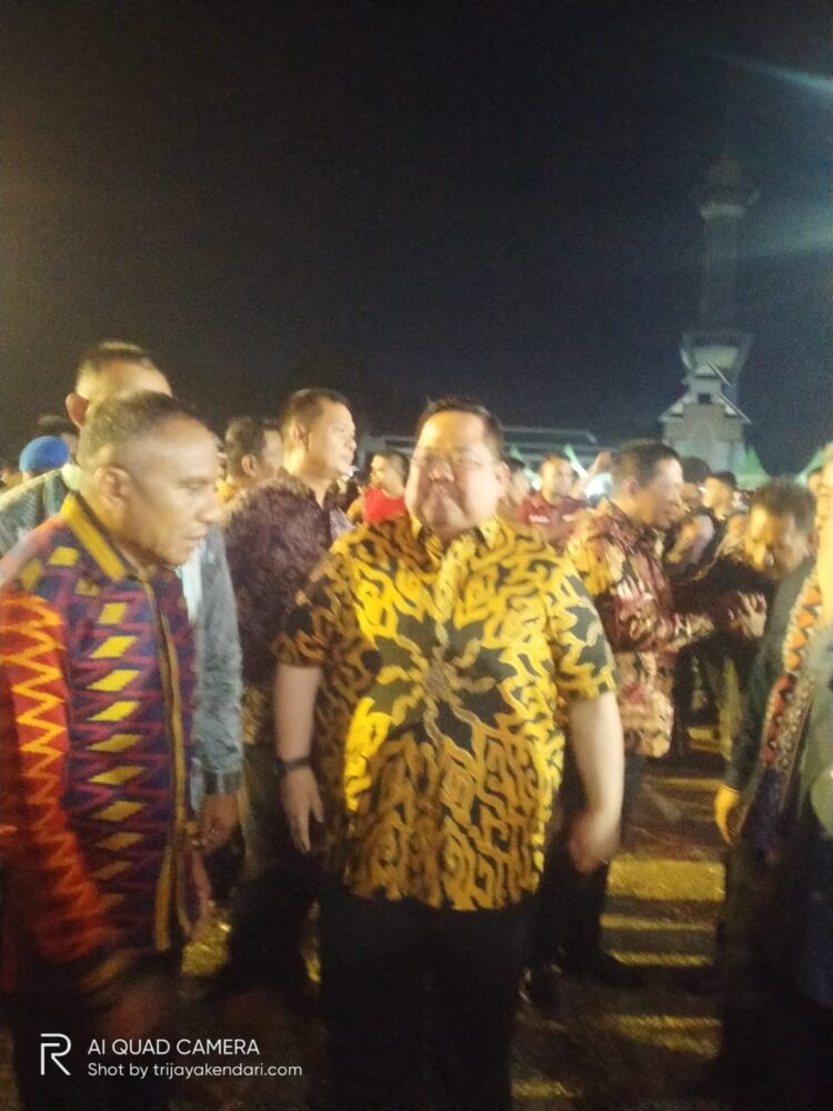 Hadiri Acara Malam Ramah Tamah HUT Kota Kendari ke 192, Ini Harapan Ketua Kadin Sultra