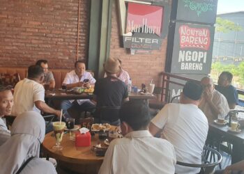 ‘Kopi Darat’ Relawan Ganjar, H. Anton Dorong Penyatuan Relawan di Sultra