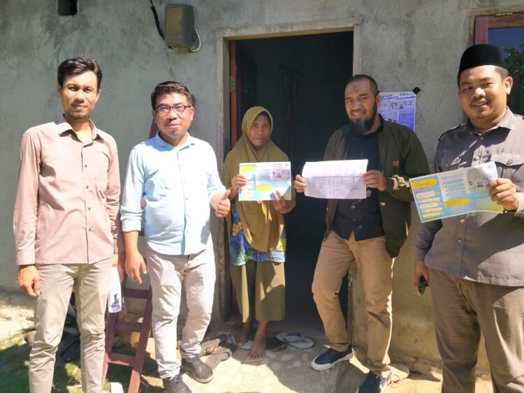 Gerak Cepat, Tim PPDB SMKS Karya Persada Muna Lakukan Sosialisasi Secara Door to Door