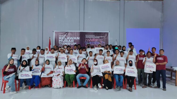 Antusias Masyarakat Kusambi, Napano Kusambi & Sawerigadi Berikrar dan Bergabung Dalam Yayasan Gerakan Relawan Mubar Tumbuh