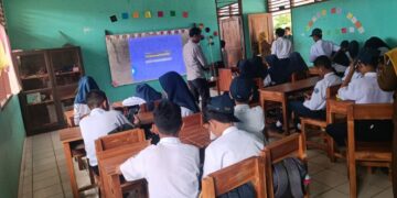 Wao …Hebat ! Siswa SMPN 24 Kendari Mengikuti Simulasi (PAS) Penilaian Akhir Semester Berbasis Digital