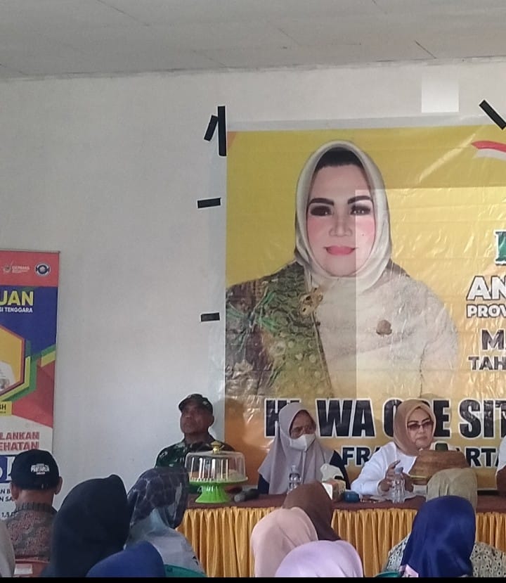 Serap Aspirasi Masyarakat, Anggota DPRD Sultra Hj. Wa Ode Siti Nurlaila Gelar Reses di Kecamatan Duruka