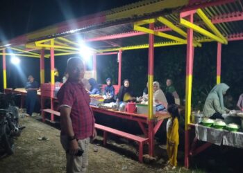 Enam Hari Diresmikan Lumbung Pangan Desa Banggai Semakin Banyak Pengunjung