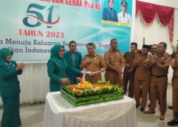 Peringati HKG ke 51, TP PKK Muna Gelar Lomba Pameran UP2K Tampilkan Kearifan Lokal