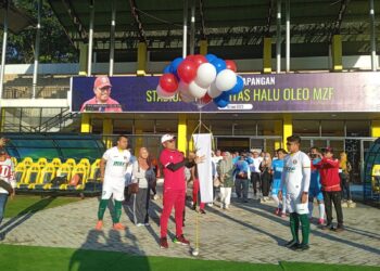 Kini Lapangan Sepakbola Berstandar Nasional Milik UHO Kendari Bisa Digunakan