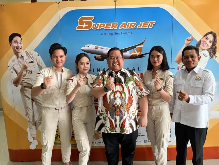 Ketua Kadin Sultra Sambut Baik Mengudaranya Maskapai Super Jet Air di Bumi Anoa