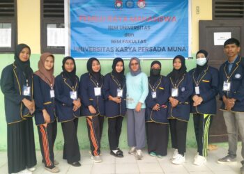 Pemilihan Ketua BEM Universitas dan Ketua BEM Fakultas Universitas Karya Persada Muna Berjalan Lancar