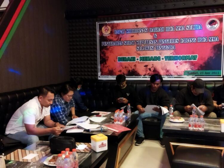 Tatap Kejurnas, IBCA MMA Sultra Mulai Siapkan Atlet Terbaik untuk Raih Juara Umum