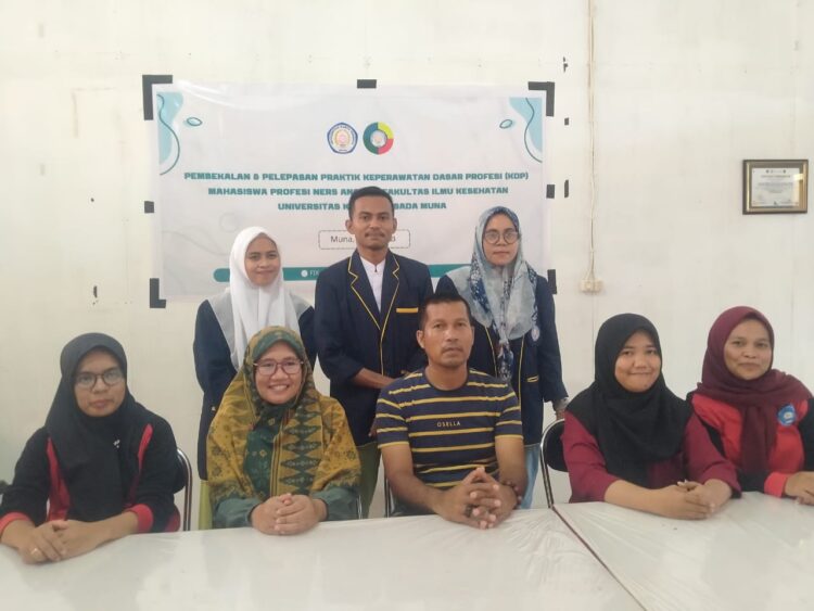 Universitas Karya Persada Muna Melepas Mahasiswa Profesi Ners untuk Praktek Keperawatan Dasar Profesi (KDP)