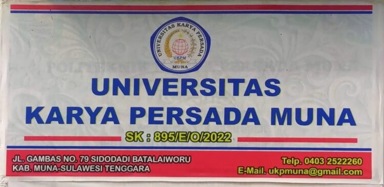 Universitas Karya Persada Muna Memberikan Kemudahan Untuk Calon Mahasiswa Kurang Mampu