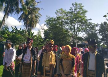 Universitas Karya Persada Muna Turut Meriahkan Pawai Budaya Dalam Rangka Memperingati HUT Kabupaten Muna yang Ke – 64