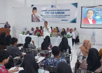 Universitas Karya Persada Muna Sukses Gelar Kuliah Umum yang Menghadirkan Anggota Komisi II DPR RI Hugua