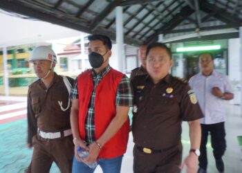Resmi Ditahan, Direktur PT. KKP AA Dijebloskan di Rutan Kendari