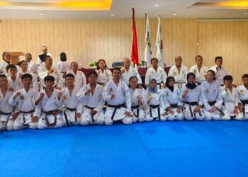 INKAI Sultra Sukses Gelar Gashuku & Ujian DAN, Diikuti Puluhan Karateka Wilayah Zona 5