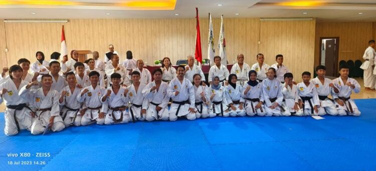 INKAI Sultra Sukses Gelar Gashuku & Ujian DAN, Diikuti Puluhan Karateka Wilayah Zona 5