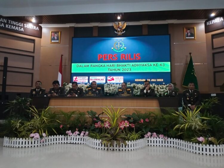 Hari Bhakti Adhyaksa Ke-63, Kejati Sultra Paparkan Capaian Kinerja 