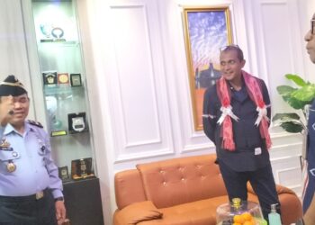 Kunker ke Kendari, Wamenkumham Edward Omar Sharif Hiariej Pantau Setiap Ruang Pelayanan Kantor Imigrasi Kendari