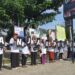 Relawan Alitopan Bergerak Menangkan Ganjar Pranowo dengan Tebar Ratusan Poster Hingga Stiker ke Warga Kendari