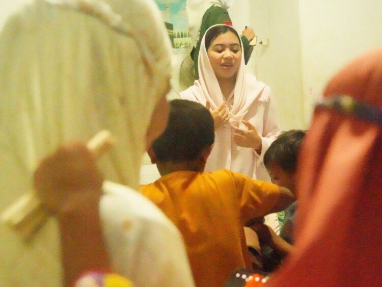 Senator RI Wa Ode Rabia Al Adawia Ridwan Sosialisasi Empat Pilar MPR di Panti Asuhan Annur Azwar