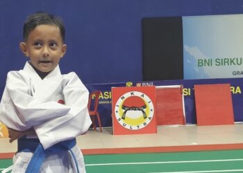 Sosok Inspiratif Anak: Rizky , Karateka Cilik Raih Prestasi.