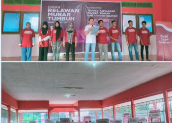 Semangat Gotong Royong, Ratusan Warga di Tiworo Raya Ikrar Relawan dan Bergabung Dalam Yayasan Gerakan Mubar Tumbuh