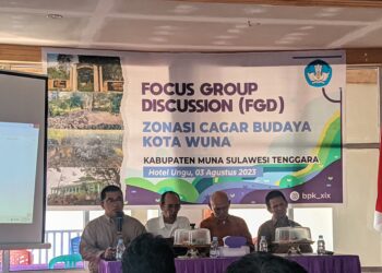 FGD Pelestarian Budaya Bahas Zonasi Cagar Budaya Kota Wuna