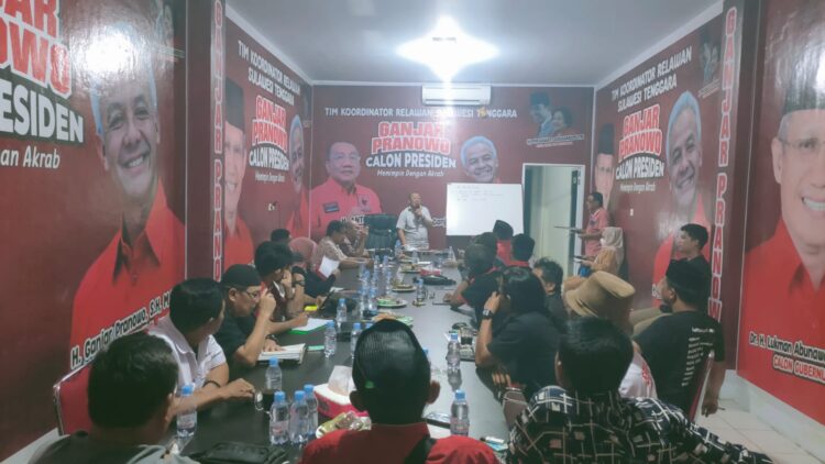 Ribuan Relawan di Sultra Siap Deklarasi Menangkan Ganjar Pranowo Presiden 2024-2029