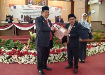 DPRD Muna Setujui LPJ Bupati Muna Tahun Anggaran 2022, ini Kata LM Rusman Emba