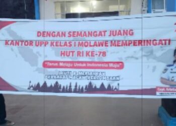 Maknai HUT RI Ke-78, KUPP Kelas I Molawe Gelar Sejumlah Lomba
