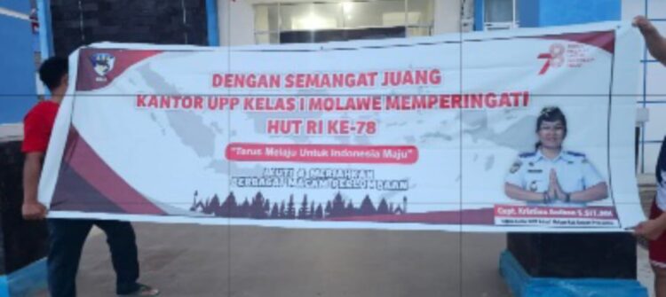 Maknai HUT RI Ke-78, KUPP Kelas I Molawe Gelar Sejumlah Lomba
